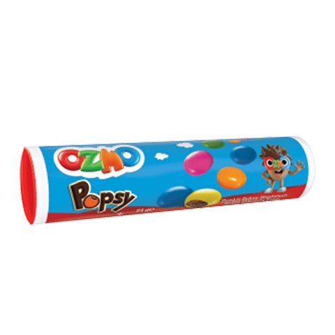 Şölen Ozmo Popsy Çikolatalı Draje Şeker 24 Gr