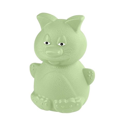 Titiz Figürlü Kumbara Çeşitleri Kedi Figürü Yeşil