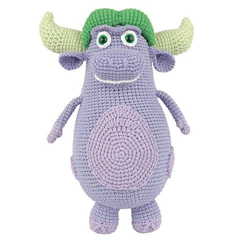 Tuva Lisanslı Tığ İşi Amigurumi Kit Kaptan Pengu ve Arkadaşları Mandalina