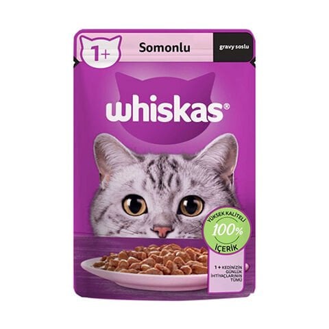 Whiskas Somonlu Kedi Maması 85 gr