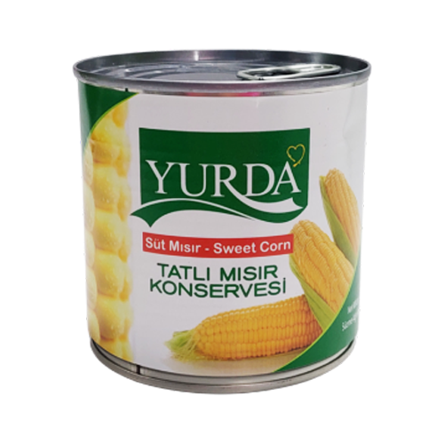 Yurda Konserve Süt Mısır 340 Gr